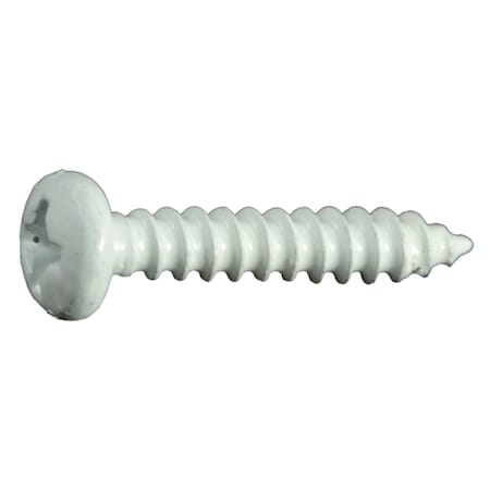 Midwest Fastener Sheet Metal Screw, #6 x 3/4 in, Painted Steel Pan Head Phillips Drive, 40 PK 35963